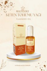 Organik Keten Tohumu Yağı 100 ml Cam Şişe (Kargo Bedava)