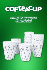 Cofteacup 8 Oz Karton Bardak 1000 Adet