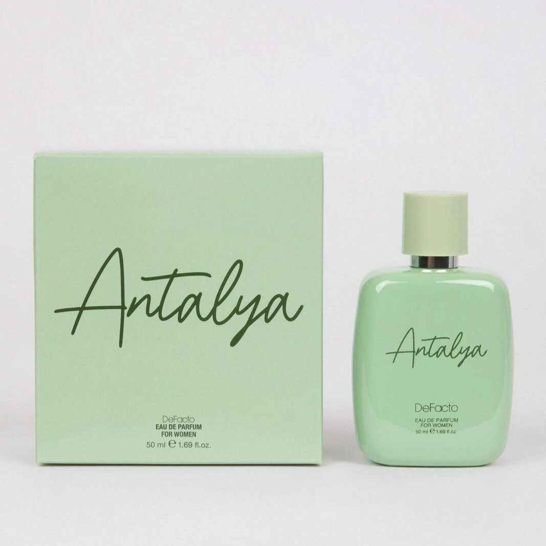 Defacto kadın Parfüm  Antalya temalı, odunsu 50 ml'lik