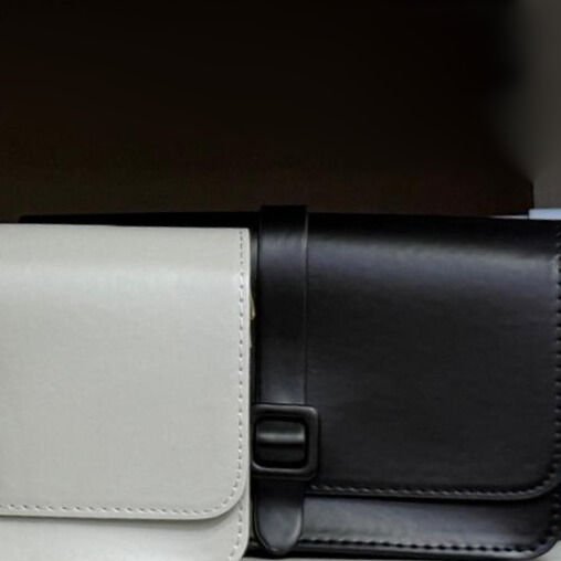 Lila Kadın Çantası – Örgülü Askılı Mini