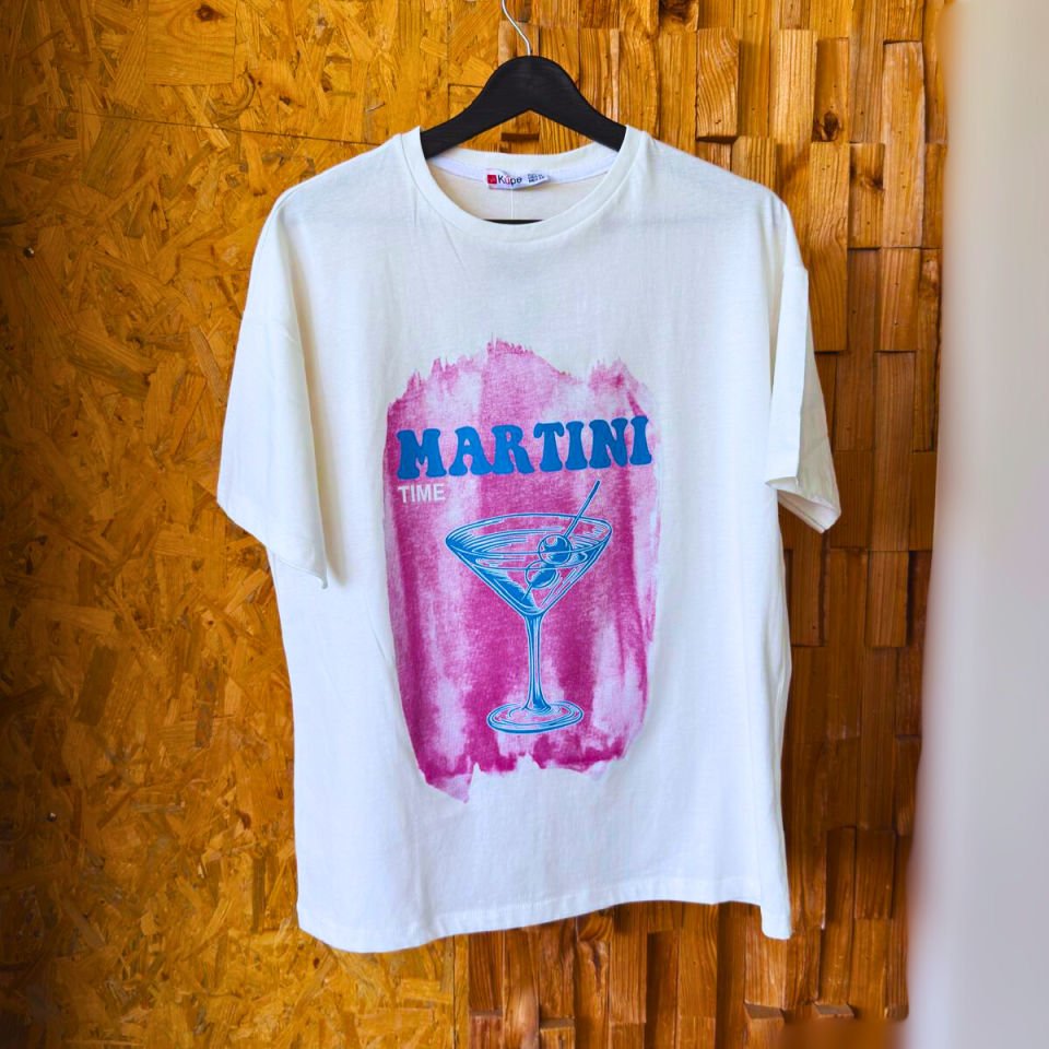 تی‌شرت زنانه با طرح فنجام